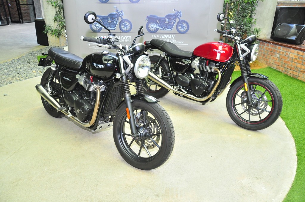 Triumph Unveils Street Twin T120 And Thruxton R Carsifu