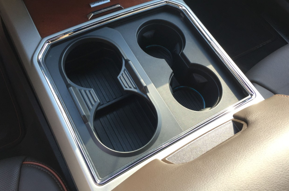 Ford patents transformable 2to4 cupholder design CarSifu