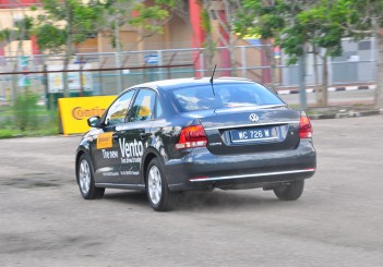 Volkswagen Vento 1.6 fitted with CC5 tyres