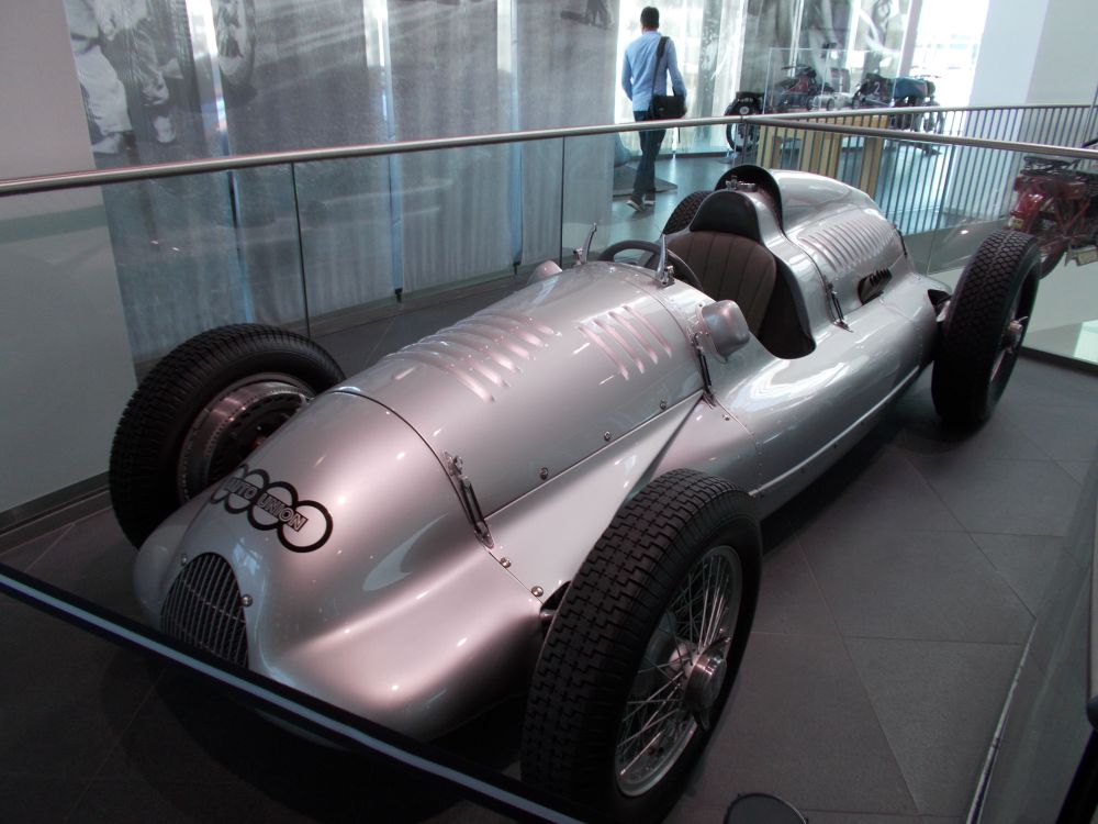 Auto Union Type-D racing car.