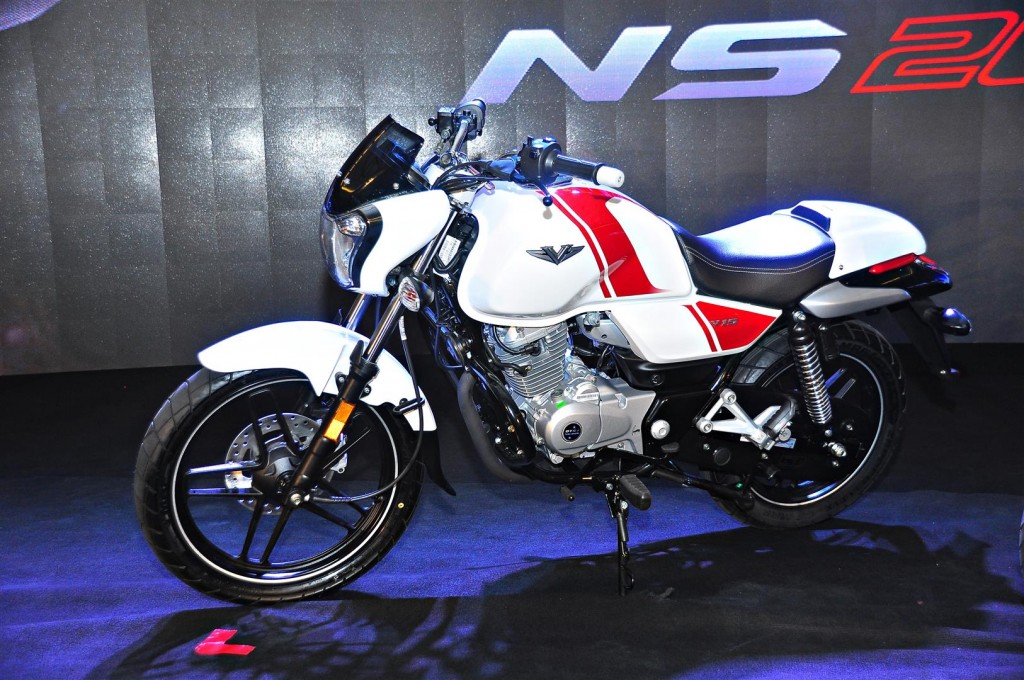 Modenas Launches V15 Cafe Racer Naked Ns200 And Sporty Rs200 From