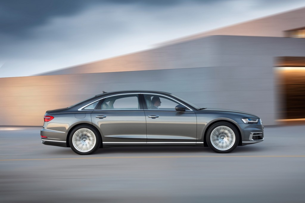 New Audi A8 debuts in Barcelona