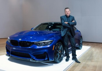 BMW M4 (Incheon Korea - BMW M GmbH sales and marketing vice-president Peter Quintus) - 01