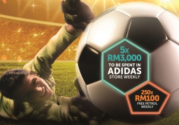 Go on an Adidas shopping spree with Petronas Arena Bola English - 02