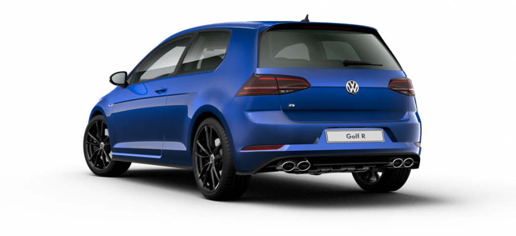 Golf R Back Side