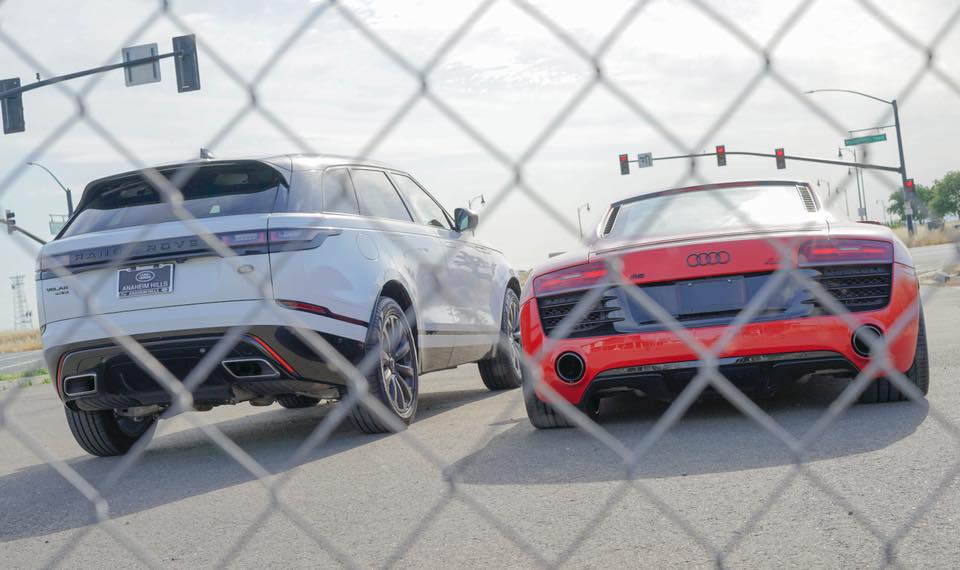 Nan Lin's Velar and R8 V10.