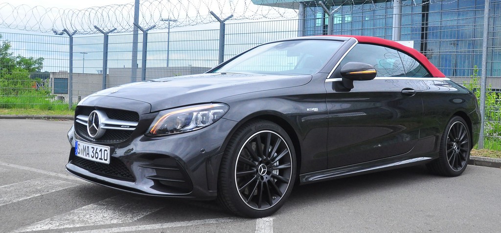 The AMG C 43 Cabriolet.