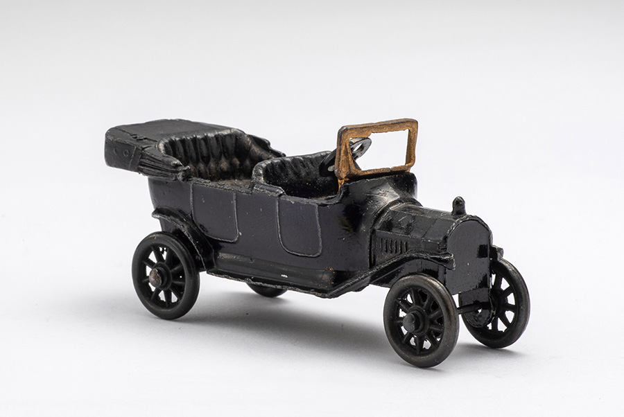 World's first miniature die-cast model car: Ford Model T (1914, U.S.).