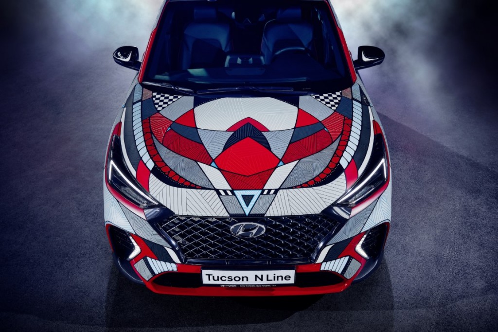 Hyundai Tucson N Line Gets Artistic Touch Carsifu