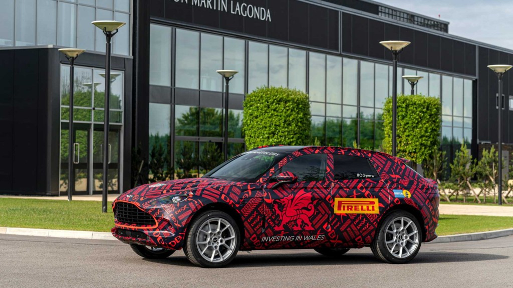 Aston Martin DBX prototype.