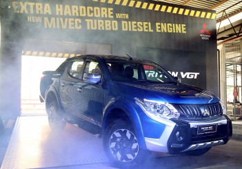 2016 2.4-litre Mitsubishi Triton MIVEC with Turbo Diesel Engine.