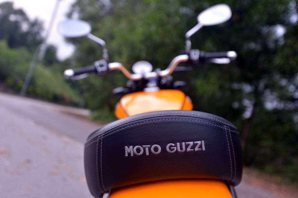 Close ups and full vehicle shots of Moto Guzzi motorcycle. RAJA FAISAL HISHAN/The Star