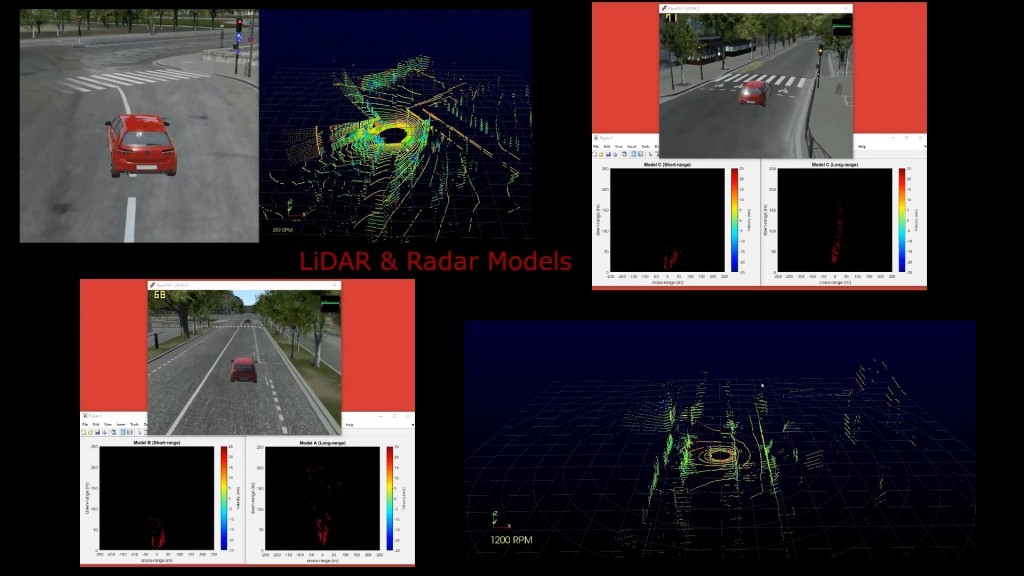 rFpro - 02 Claytex LiDAR and Radar Models Running In rFpro