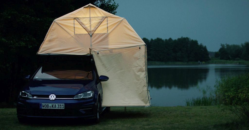 Story "Camping with the Golf"