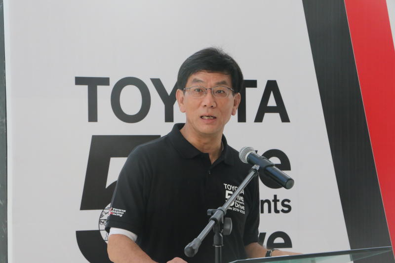 Field General Manager, Parts and Accessory Field, Customer First Promotion Group, Toyota Motor Co. Osamu Sadakata.