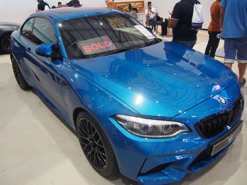 This M2 Competition was sold on the first day of the M Festival.