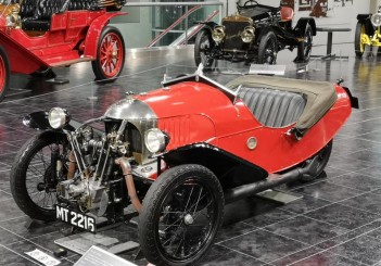 A 1922 Morgan Aero three-wheeler.