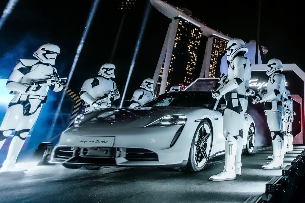 Porsche Taycan x Star Wars