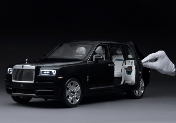 Rolls Royce introduces 1:8 scale replica of Cullinan SUV video