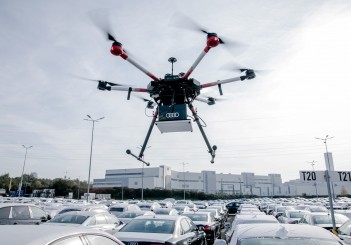 Audi employs drones to locate vehicles at its Neckarsulm plant Audi uses drones to locate vehicles at Neckarsulm site