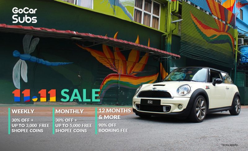 Gocar Offers Great Savings On Shopee 11 11 Sale Carsifu
