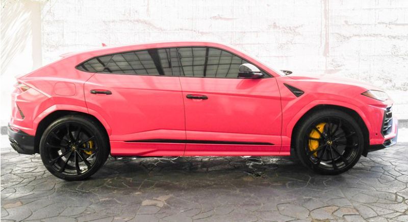 Bieber's Urus.