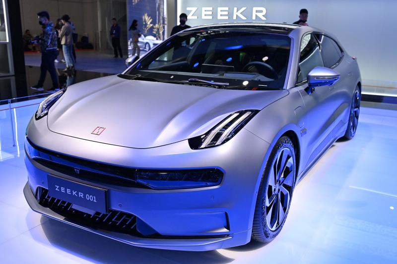 The Zeekr 001. - AFP