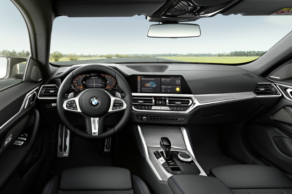 The M440i xDrive interior.