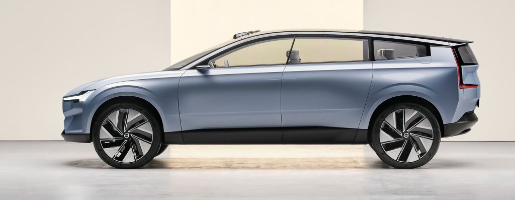 Volvo Concept Recharge, Exterior left side