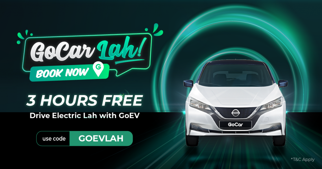 3 hours free for GoEV
