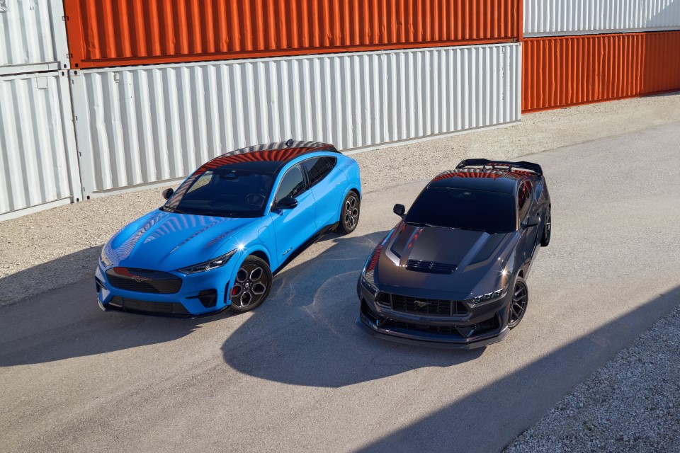 Mustang Dark Horse and Mach-E GT