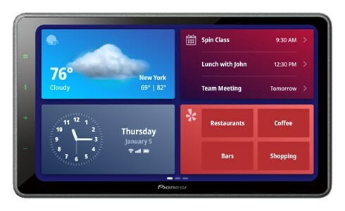 Pioneer DMH-ZF8550BT - WebLink Infortainment System (PRNewsfoto/Pioneer Corporation)