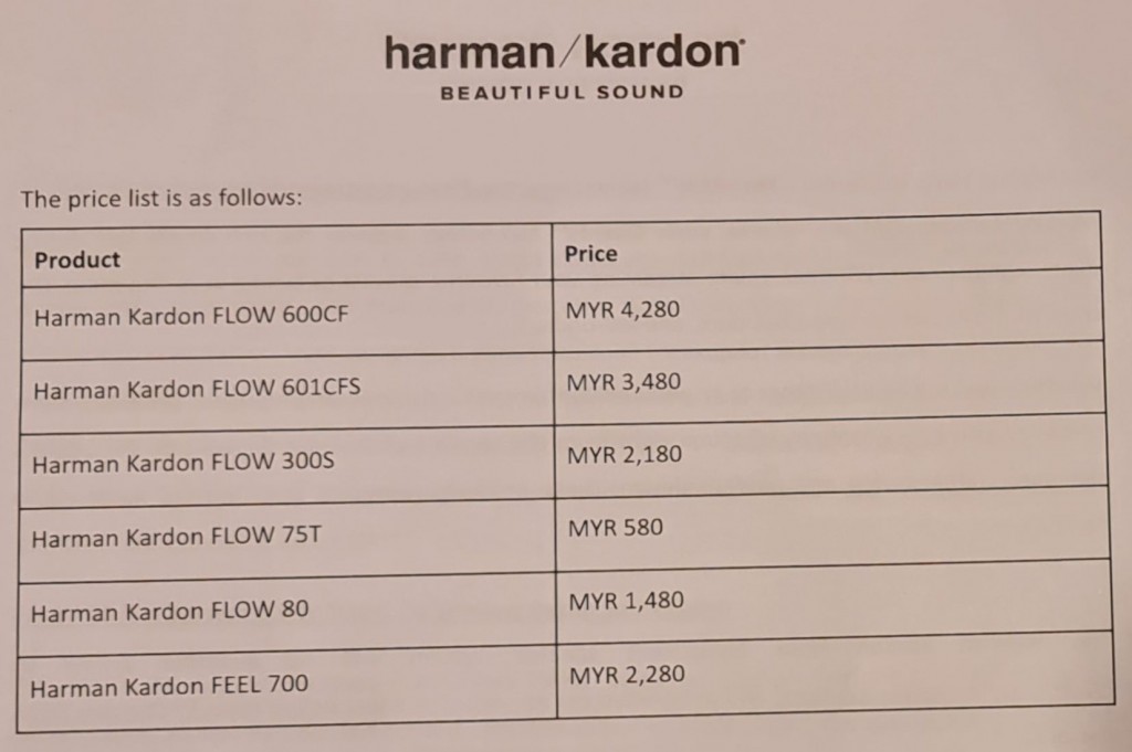 News Harman Kardon introduces Flow Series Audio Systems for premium in
