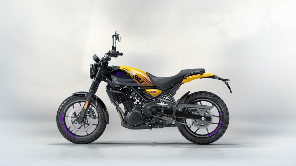 Royal Enfield Guerrilla 450 - Yellow Ribbon