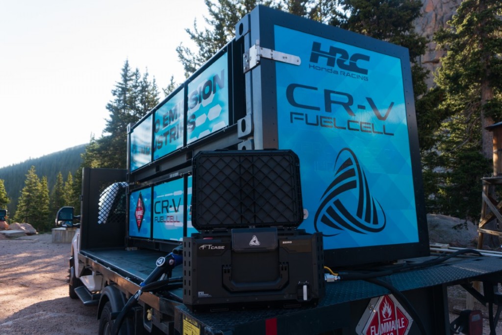 08 2025 Pikes Peak Honda CR-V Fuel Cell Hydrogen Refueling System