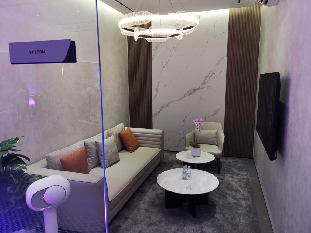 VIP room.