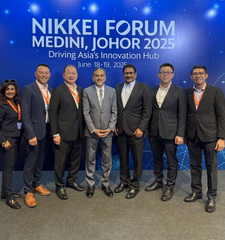 From left: UMW Toyota Motor strategic branding & communications Shalin Nallathamby, general manager - strategic branding Nicky Lim, executive director Mohd Shamsor Mohd Zain, Toyota Motor Asia executive vice president Pras Ganesh, UMW Toyota Motor president Datuk Ravindran K., marketing director Sean Leng, and head of government affairs Mohd Hafezi Mohamad.