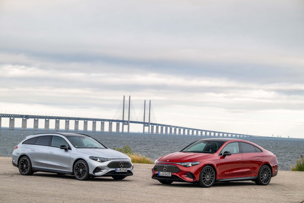 Weltpremiere des Mercedes-Benz CLA Shooting Brake mit EQ Technologie in Kopenhagen, 2025 // World premiere of the Mercedes-Benz CLA Shooting Brake with EQ Technology in Copenhagen, 2025.
