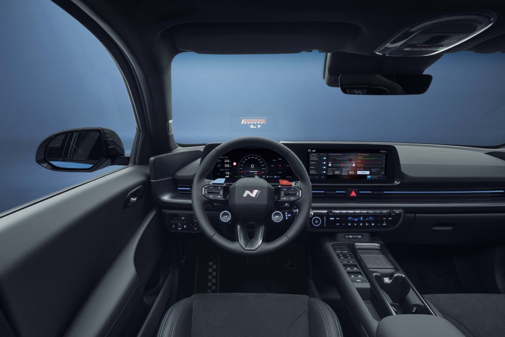 (Photo) IONIQ 6 N_Interior Front (Custom)