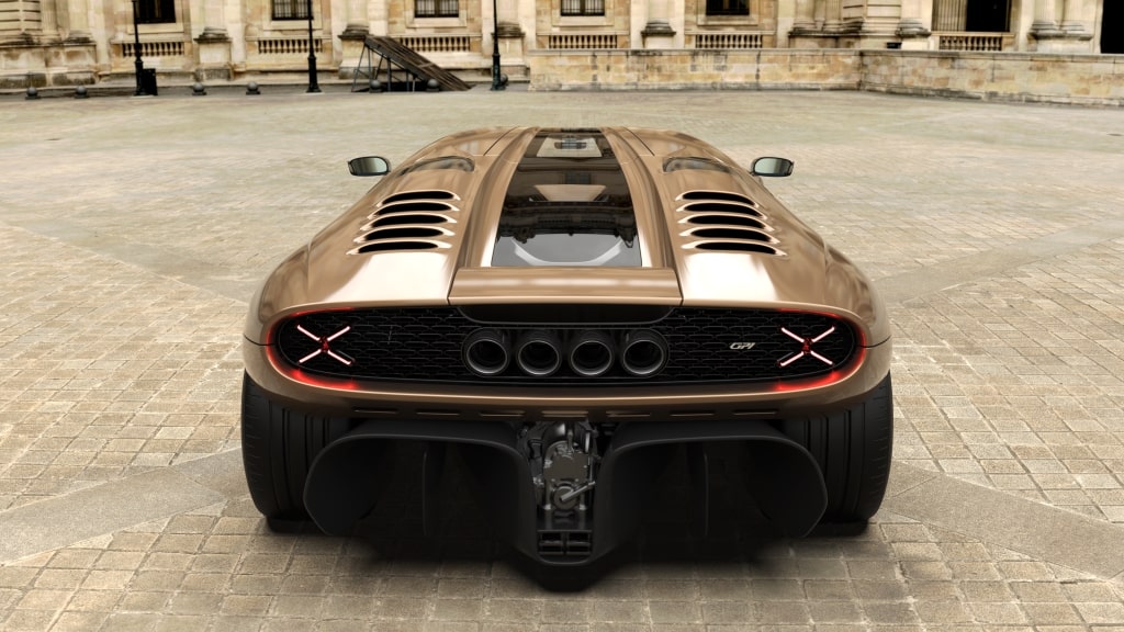 2. Garagisti & Co. GP1 rear inc. diffuser (Custom)