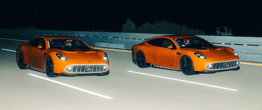 CONCEPT AMG GT XX definiert Performance neu: Technologieträger pulverisiert Weltrekorde in Serie | Nardò, 2025. // CONCEPT AMG GT XX redefines performance: Technology pioneer shatters record after record | Nardò, 2025.