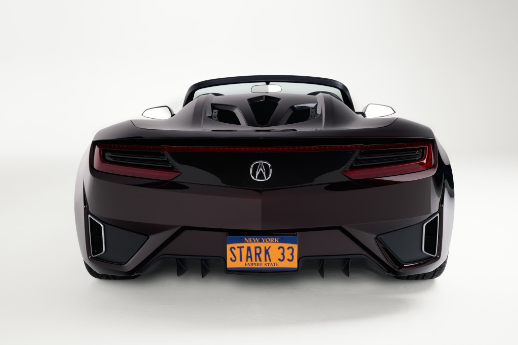 Acura NSX Roadster_Rear Stark Plate (Custom)