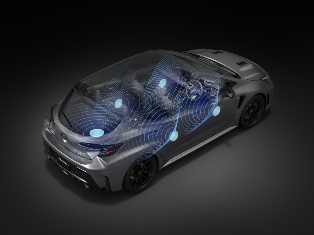 Subwoofer added to the JBL Premium Sound System. 