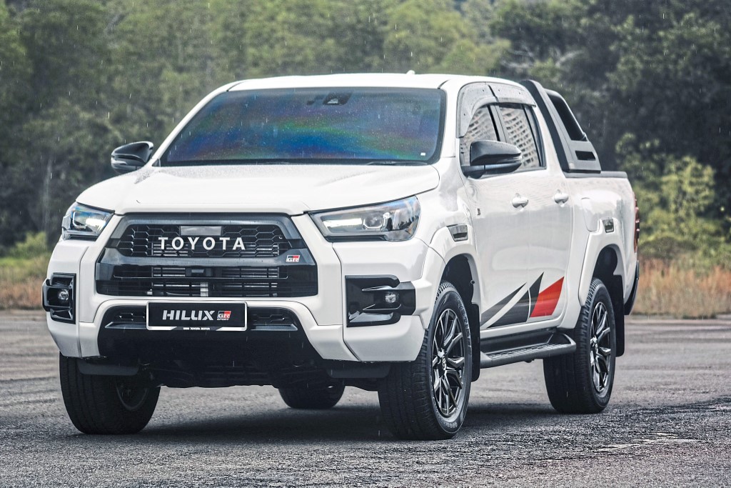 The Hilux GR Sport delivers sharper handling.