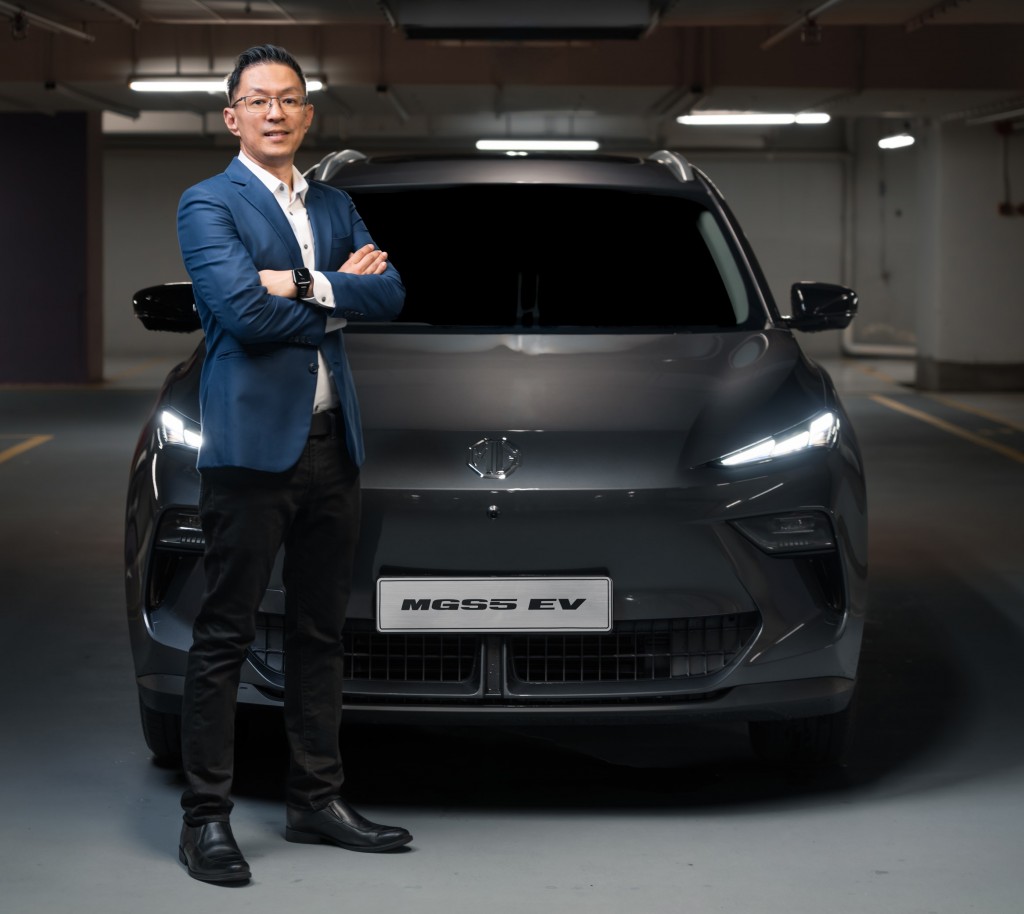 Teh with the MGS5 all-electric SUV.