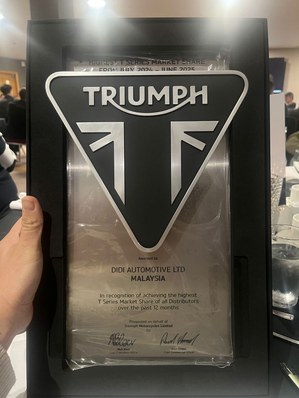 Triumph Award 2