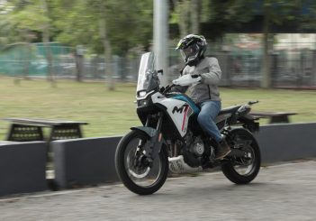 CFMoto 450 MT. — YAP CHEE HONG/The Star