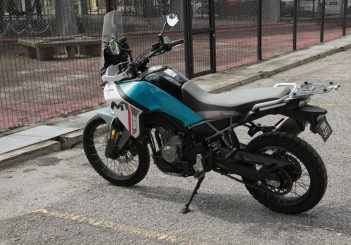CFMoto 450 MT. — YAP CHEE HONG/The Star