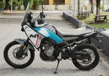 CFMoto 450 MT. — YAP CHEE HONG/The Star